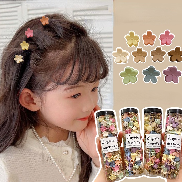 (Tanpa Kotak) Macarons 10Pcs/LOT Lucu Putri Gadis Mini Jepit Rambut Perhiasan Rambut Hair Clip Hiasan Kepala Untuk Anak Perempuan