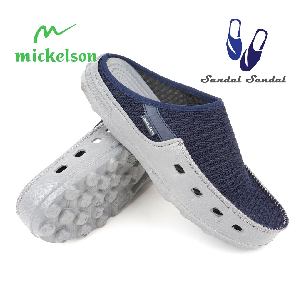 Sepatu Mickelson Miracle Selop - Fashion Casual Pria