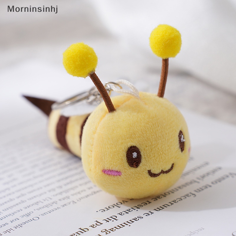 Mornin Kartun Plush Turtle Bee Doll Liontin Gantungan Kunci Lucu Dapat Dibelah Turtle Bee Plush Doll Tas Liontin Gantungan Kunci Mobil Ornamen id