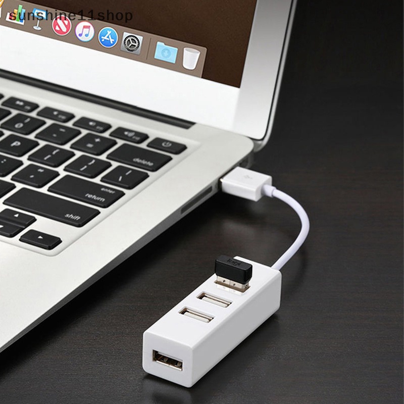 Sho Empat Port USB Splitter USB Hub USB Extender One Drag Four 2.0 Kecil 4-Port USB N