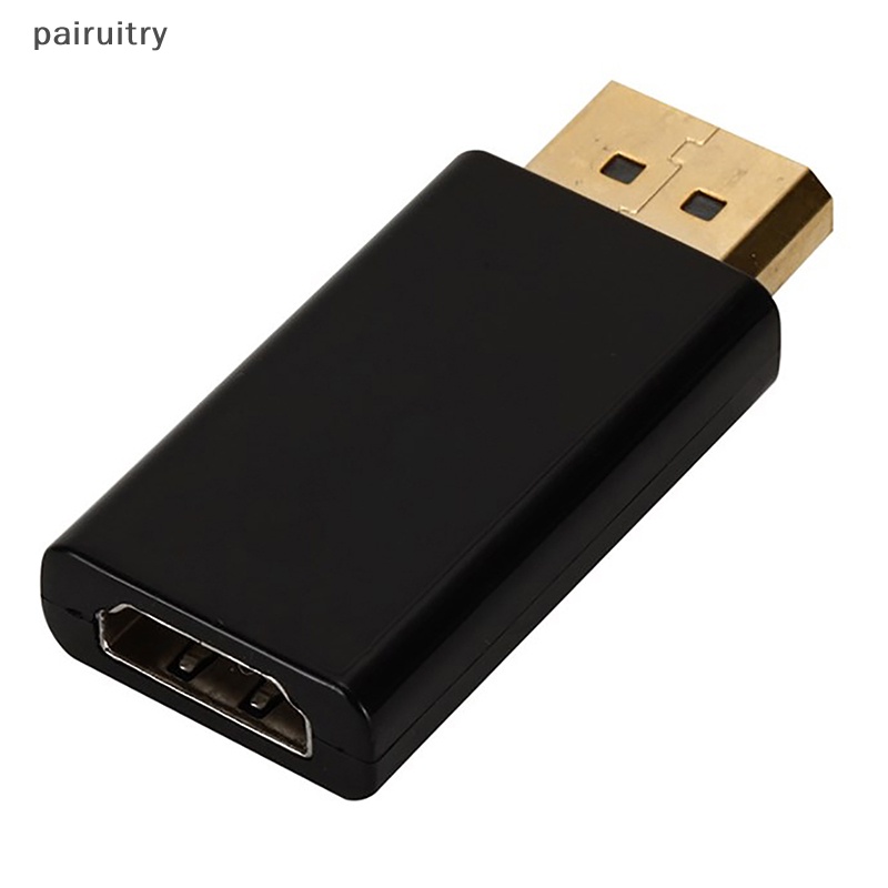 Prt 4K DisplayPort to HDMI-compatible Adapter Display Port Male DP 1080P HDTV Female Converter Video Audio Kabel Untuk PC Proyektor PRT