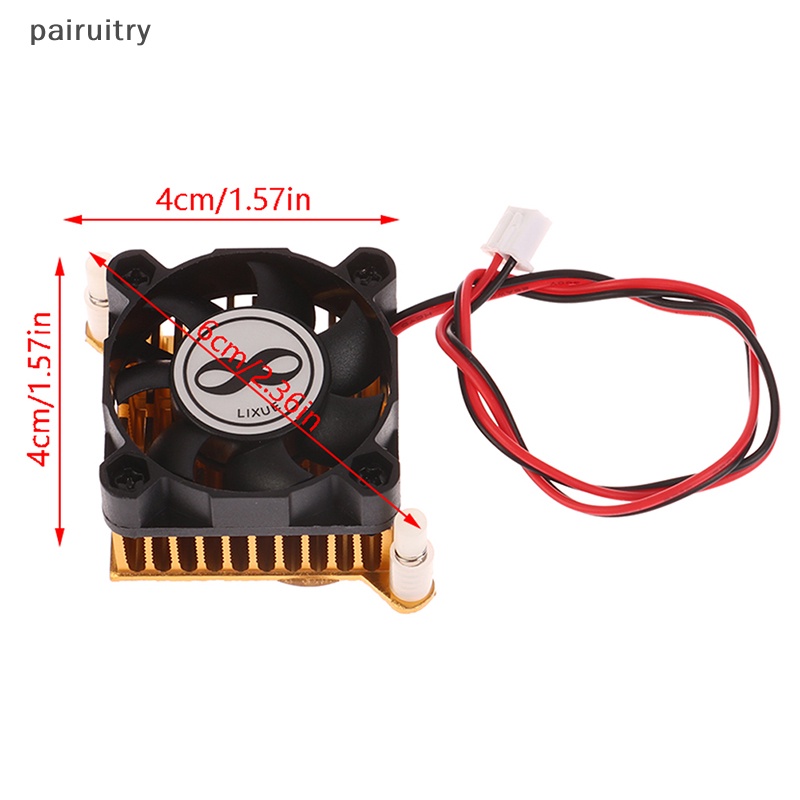 Prt 5V 12V 60MM Hole Pitch CPU Graphics Cooler Notebook Komputer Laptop Mute Kipas PRT