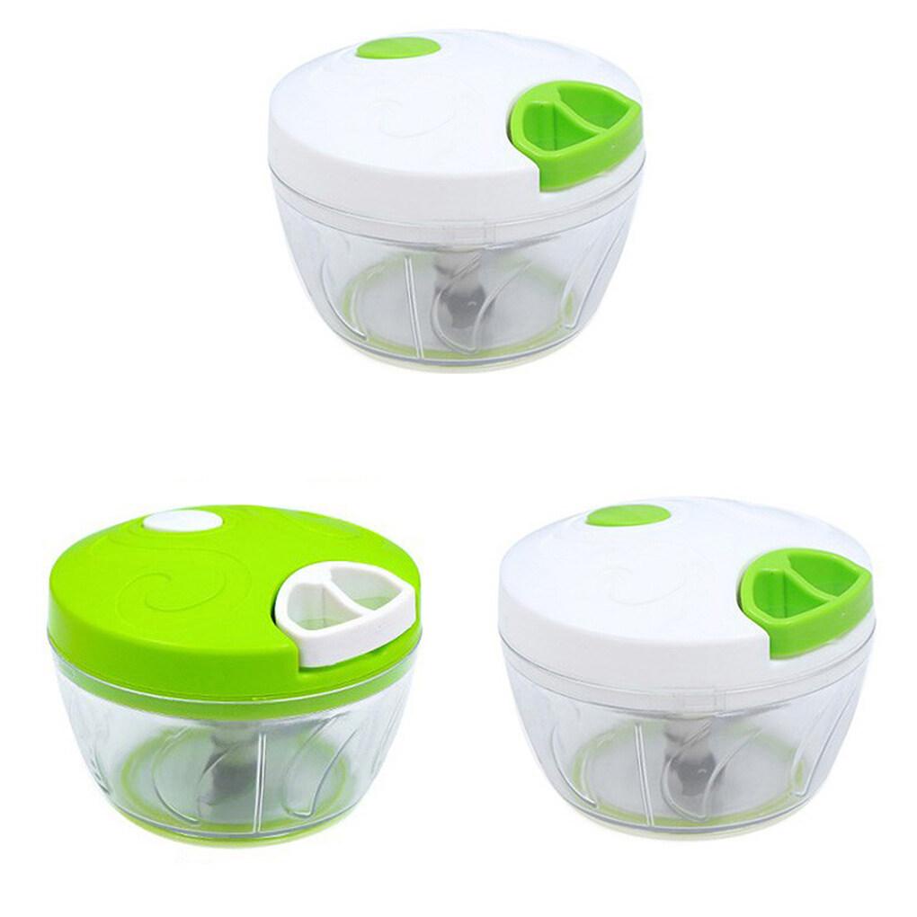 Multifungsi Food Chopper Household Food Processor Penghancur Alat Dapur Penggiling Manual Blender Daging Buah
