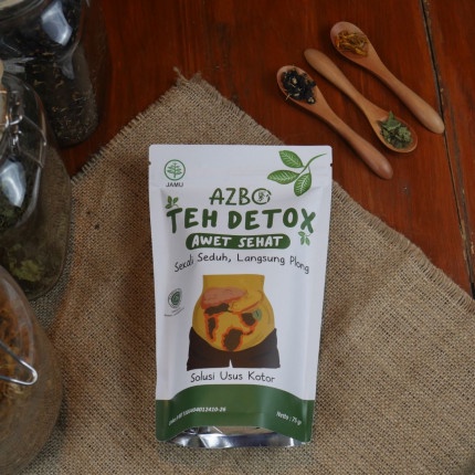 Detox Usus Kotor Teh Herbal Azbo