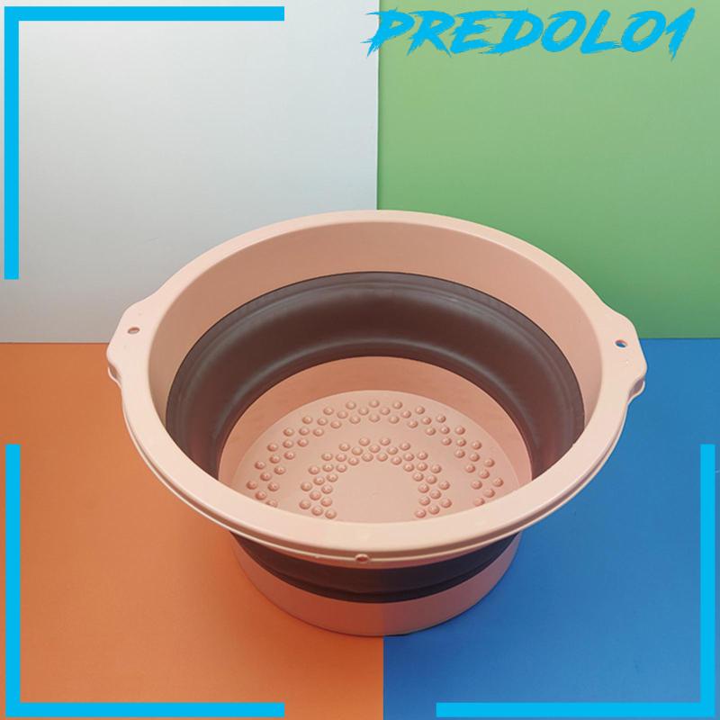 [Predolo1] Bak Cuci Mandi Kaki Lipat Massage Foot Bath Basin Untuk Cuci Kaki Rendam