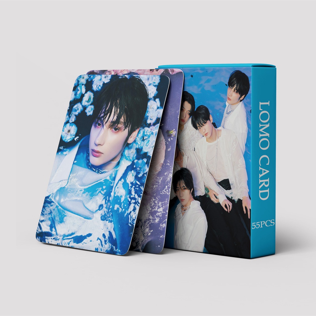 55pcs/box TXT 2nd Japan Album SWEET Photocards Pasrah Kartu Lomo Tomorrow X Together Kpop Postcards