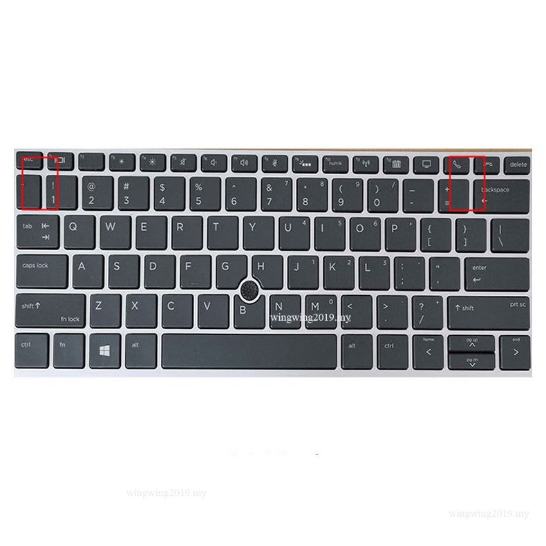 Sarung Keyboard Laptop Silikon Untuk HP Elitebook 830g5 Elitebook 735g5 13inch Cover Tahan Debu Tahan Air Film Pelindung