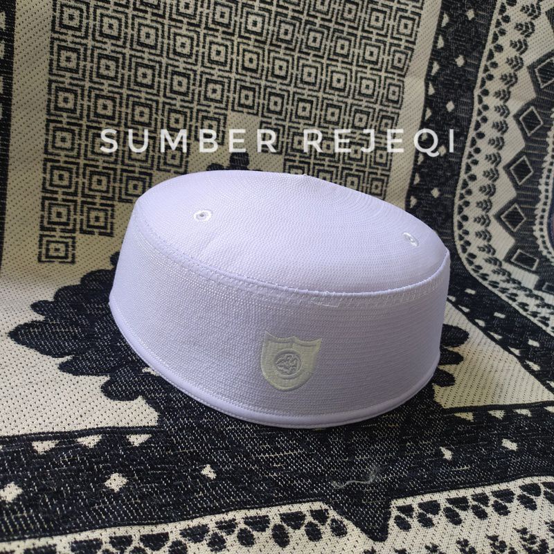 [READY NOMOR 11 JUMBO] PECI MALAYSIA SONGKOK PUTIH ABDUL KAREEM PUTIH Songkok Malaysia Kopyah peci s