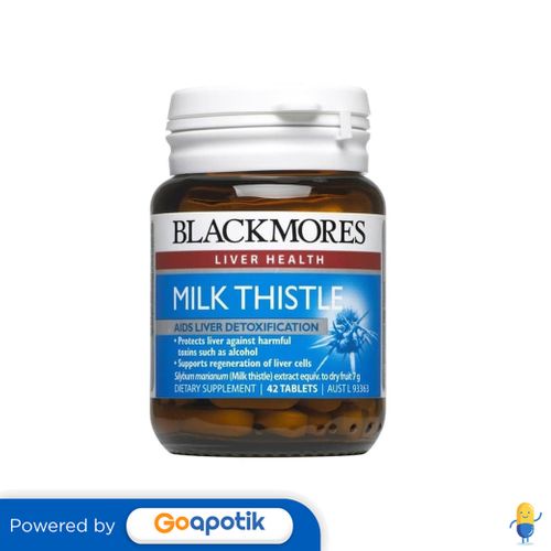 Blackmores Milk Thistle Botol 42 Tablet
