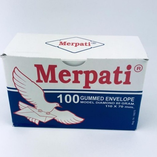 

Amplop MERPATI Putih per pak
