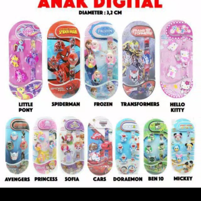 Jam Tangan Kepala Ganti Ultramen / Jam Tangan Ultraman / Jam Anak - ultraman