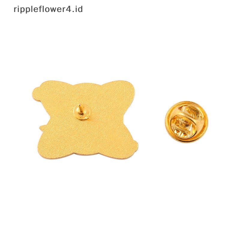 {rippleflower4.id} Bintang Langit Galaxy Koleksi Enamel Pin Romantis Luar Angkasa Planet Logam Kartun Lencana~