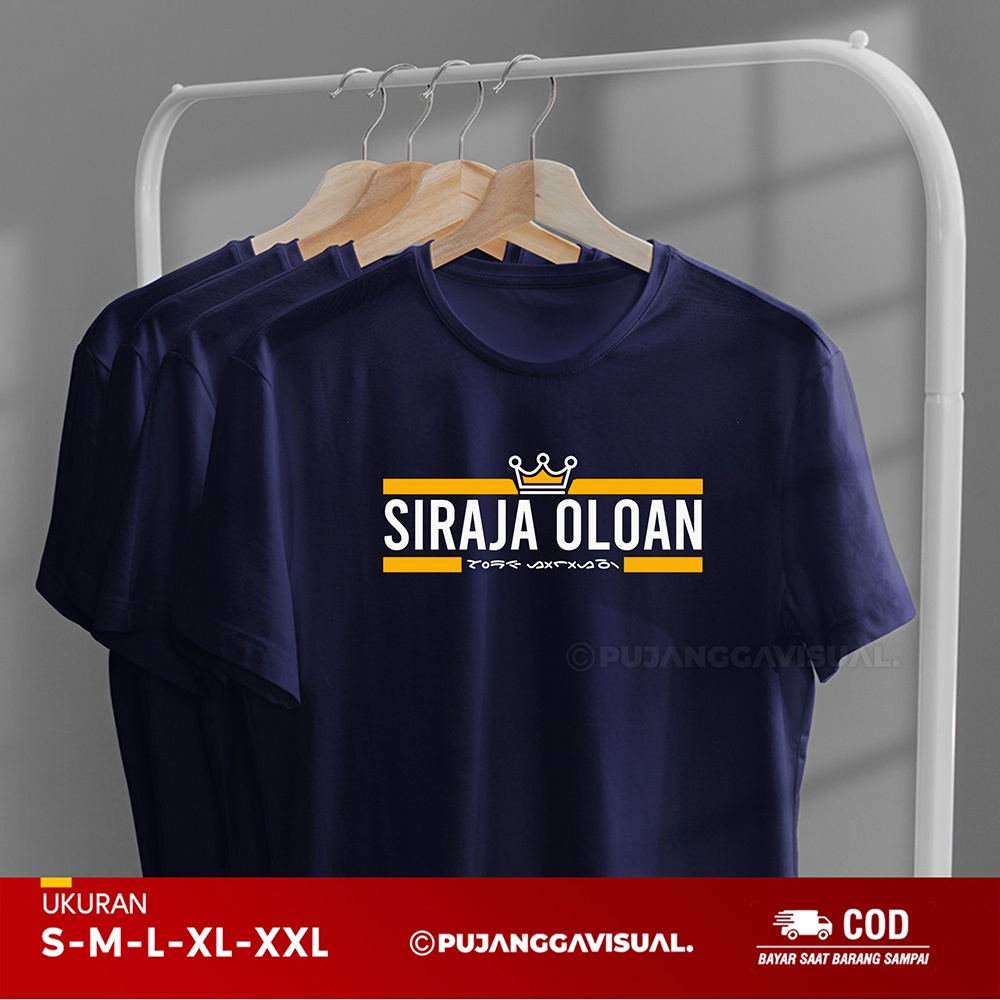 Kaos marga Siraja Oloan aksara batak