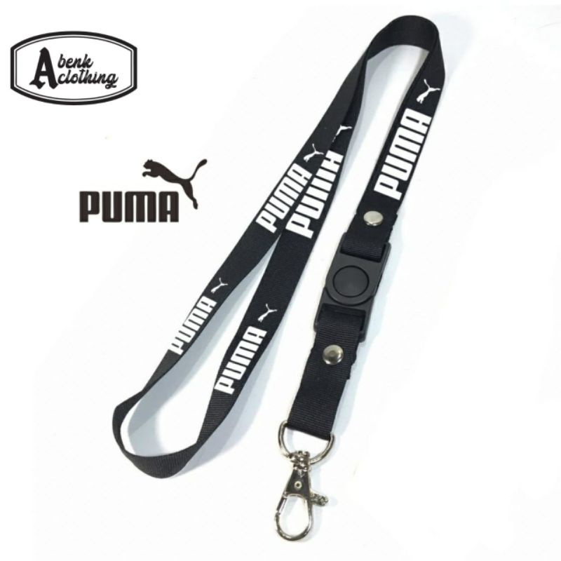 

TALI LANYARD PUMA GANTUNGAN KUNCI/GANTUNGAN ID CARD/GANTUNGAN HP/GANTUNGAN FLASHDISK hitam