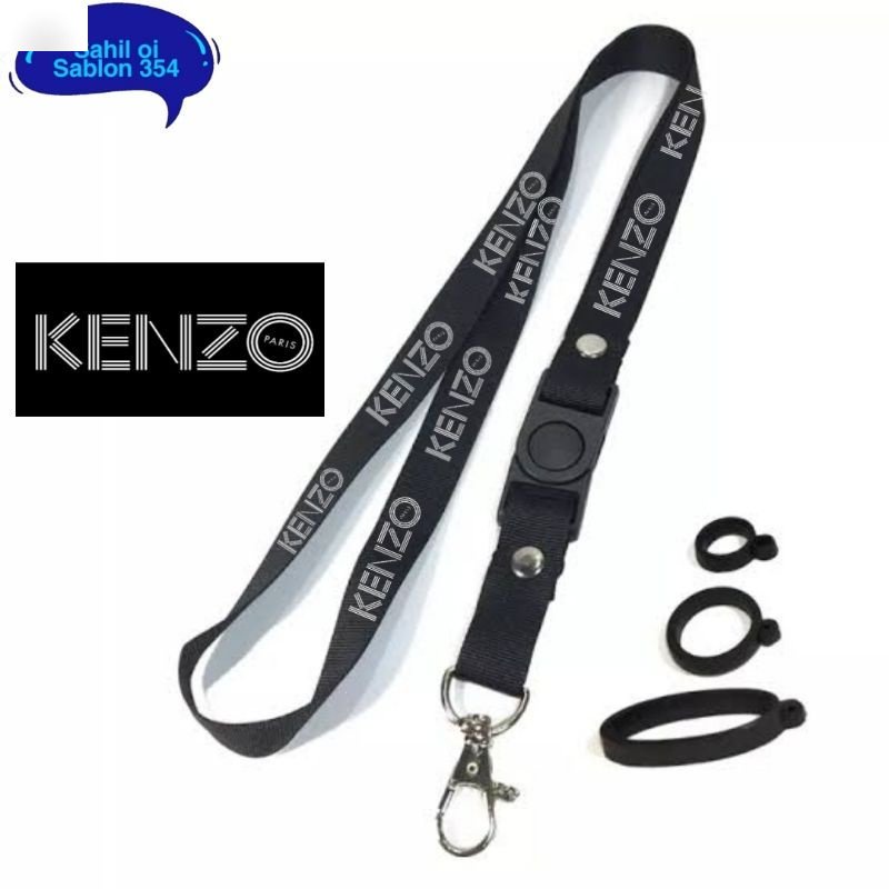 

LANYARD KENZO PARIS GANTUNGAN KUNCI/GANTUNGAN ID CARD/GANTUNGAN HP/GANTUNGAN POD/Vape
