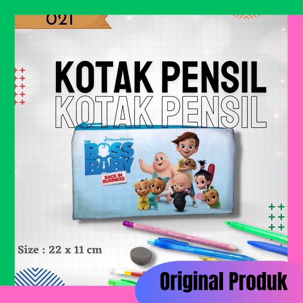 

Tempat Pensil, Kotak Pensil 021 gambar Boss Baby Serbaguna Murah Dan Kualitas Terjamin , Original Produk Bahan Tebal