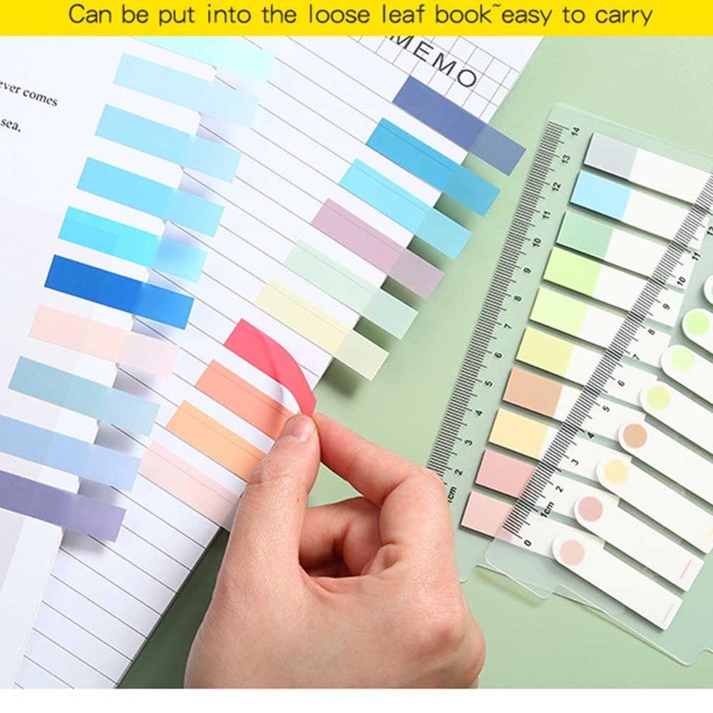 Nanas Sticky Notes Stationery Novelty Tab Strip Bookmark Perlengkapan Kantor Label Loose-leaf