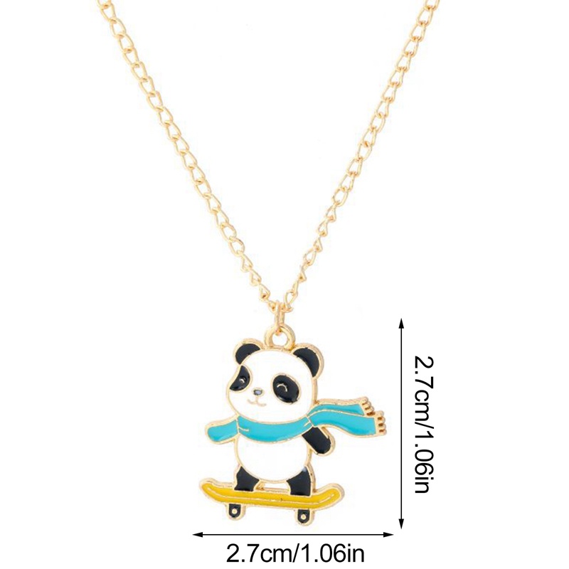 Fashion Panda Kalung Untuk Wanita Pesona Rantai Kalung Chokers Kerah Perhiasan Hadiah