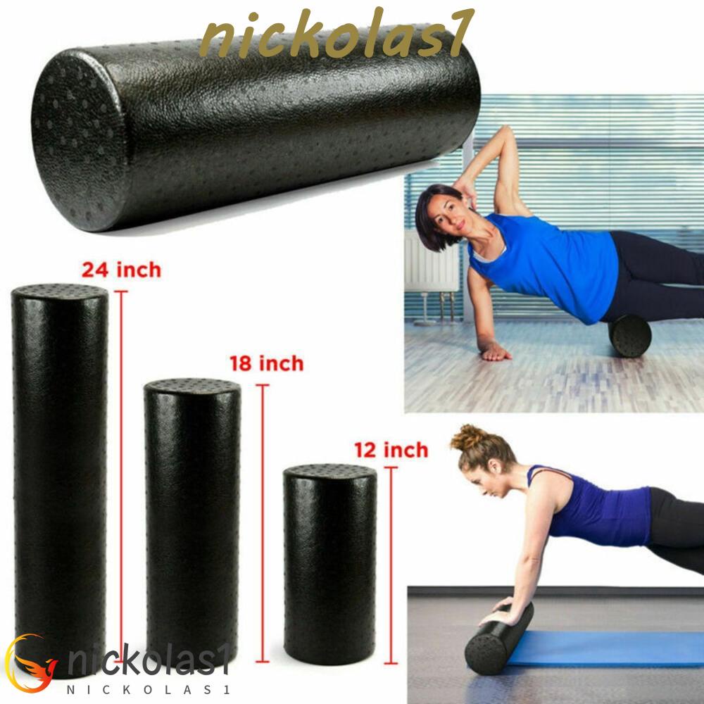 Nickolas1 Yoga Blok Latihan Body Building Training Gym Dengan Titik Pemicu Pijat Peralatan Fitness