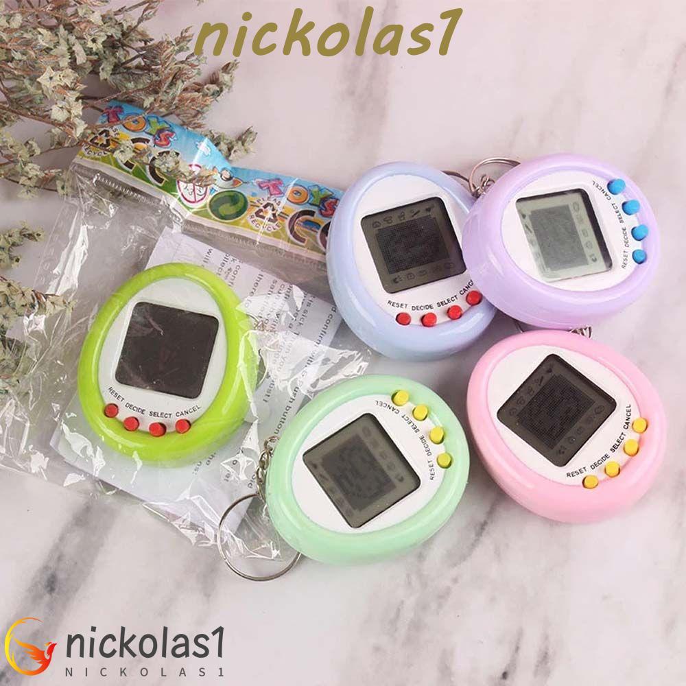 Nickolas1 90S Gantungan Kunci Mainan Nostalgia Lucu Hadiah Natal Pet|Ornamen Game Maya Cyber Pet