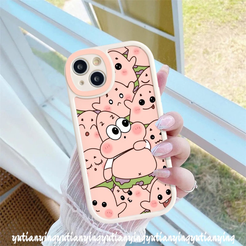 Cute Patrick Star Soft Tpu Couple Case for Hot 10 Lite Note 8 Infinix Hot 11 10s 10 11s 10T 9 Play Smart 6 5 Cartoon SpongeBob SquarePants Phone Cover