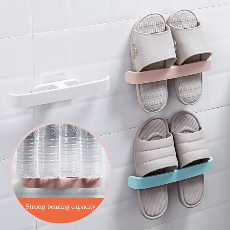 Rak Penyimpanan Sepatu Kamar Mandi/ Pengait Sandal/Rak Cuci Kamar Mandi Organizer