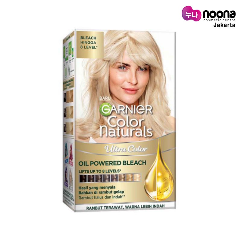 GARNIER COLOR NATURALS ULTRA COLOR OIL POWDERED BLEACH HINGGA 8 LEVEL