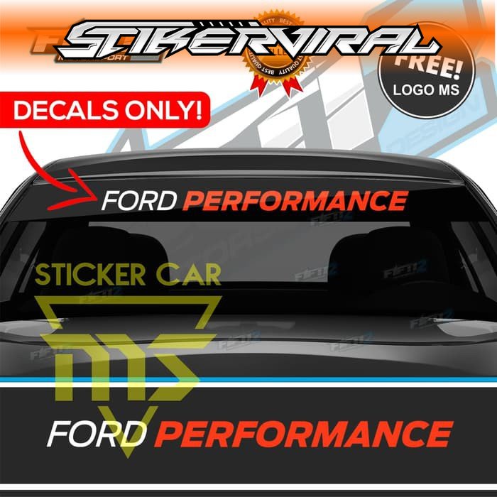 STIKER FORD STICKER FORD RANGER EVEREST FOCUS FIESTA ESCAPE KACA HIGHT