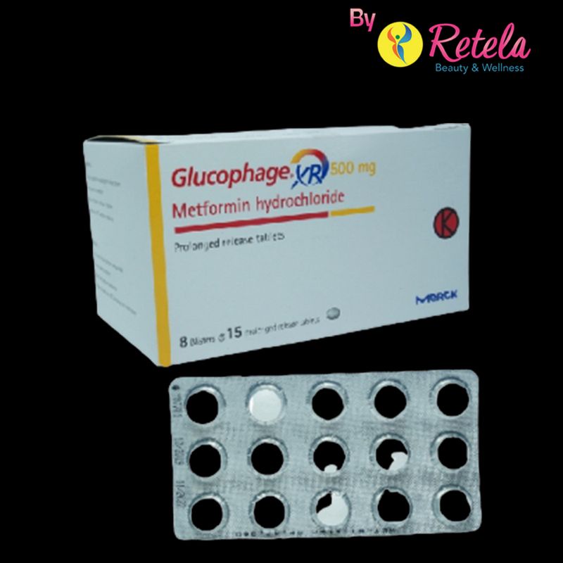 Glucophage Xr 500mg Tab 15`S