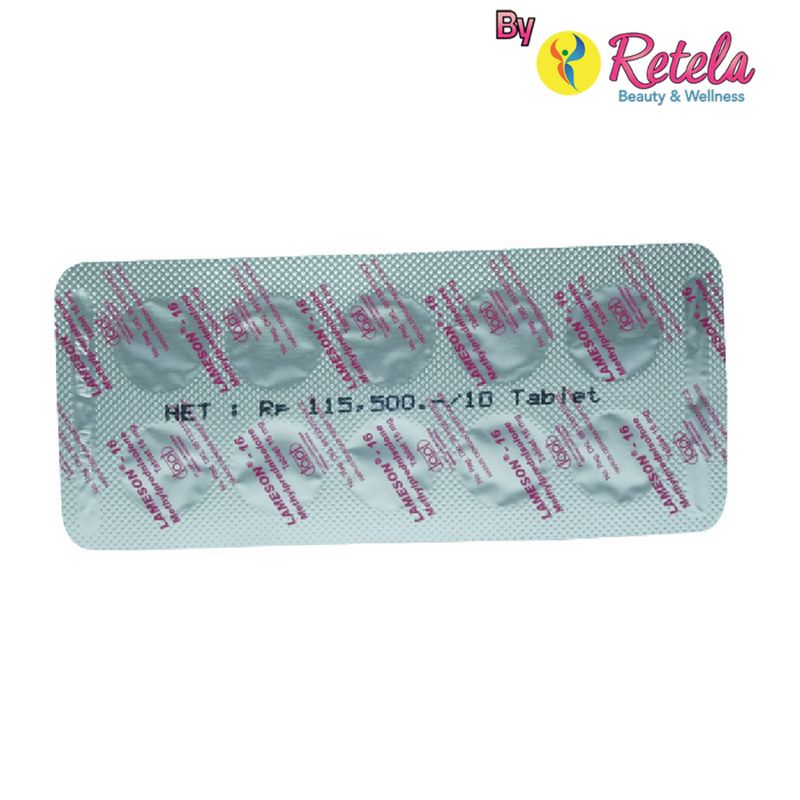 LAMESON 16 MG STRIP 10 TABLET