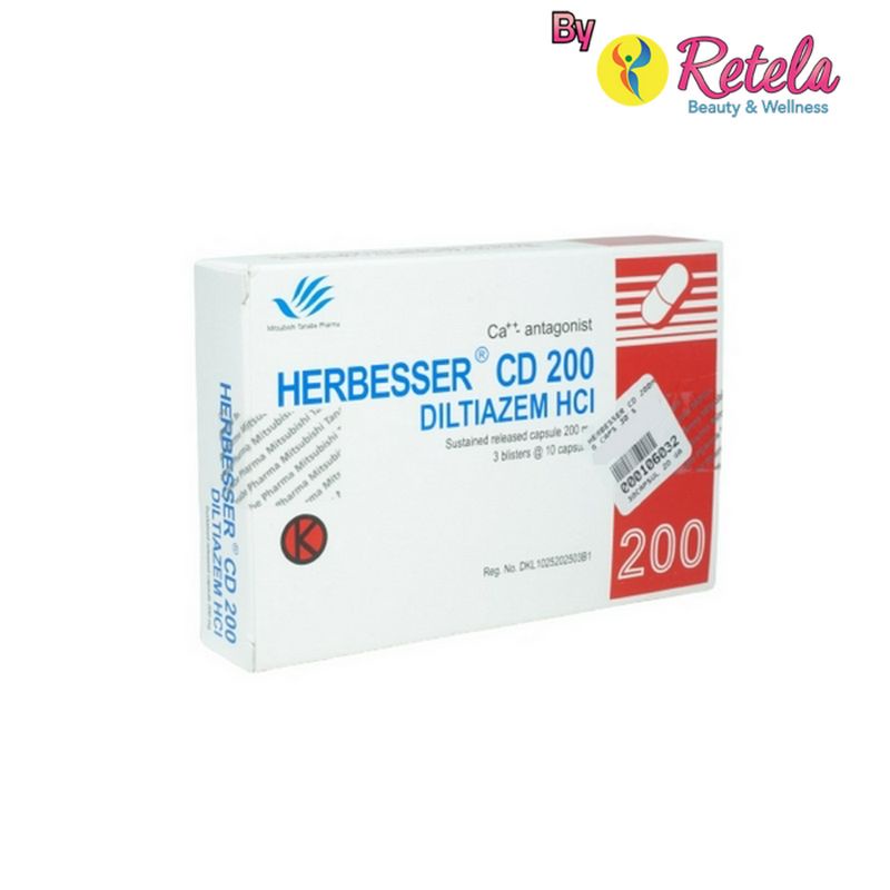 Herbesser Cd 200mg Caps 10`S