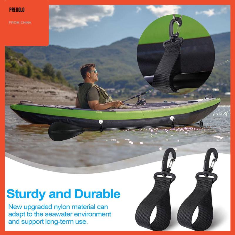 [Predolo] 2x Kayak Tempat Dayung Anyaman Gesper Papan Surfing Outdoor Kayak Dari Paddle Stora