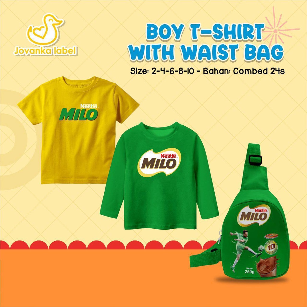 Boy Tshirt With Waistbag Jovanka Label