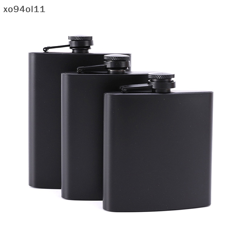 Xo Hip Flask Stainless Steel Portable Travel Flagon Wine Whisky Pot Botol Minuman Keras OL