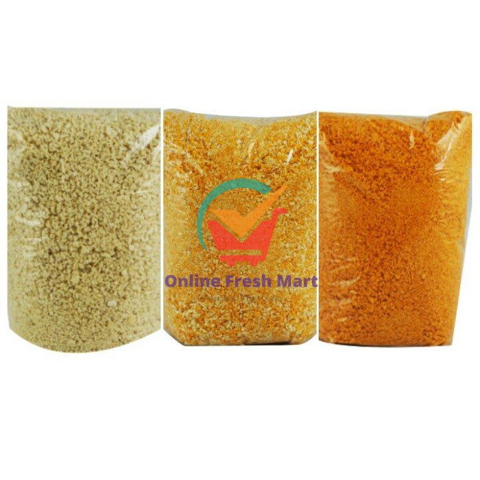 

Tepung Panko/Tepung Roti/Panir 500 gr - orange 500gr - Online Fresh Mart Denpasar