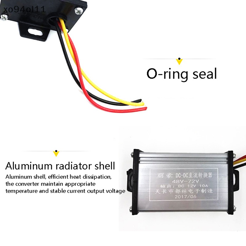 Trafo XO DC 36V 48V 60V 72V 96V Untuk 12V 10A 20A Konverter Sepeda Listrik OL