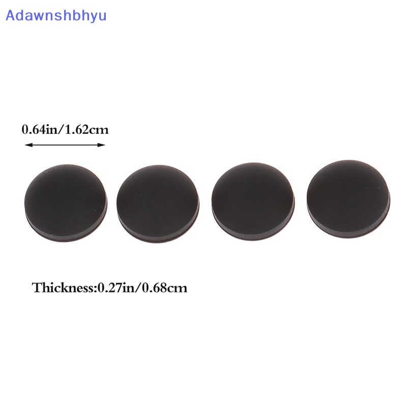 Adhyu 4Pcs /Set 16.2x6.86mm Pad Karet Melingkar Laptop DIY Untuk Lenovo Dell ASUS HP ID