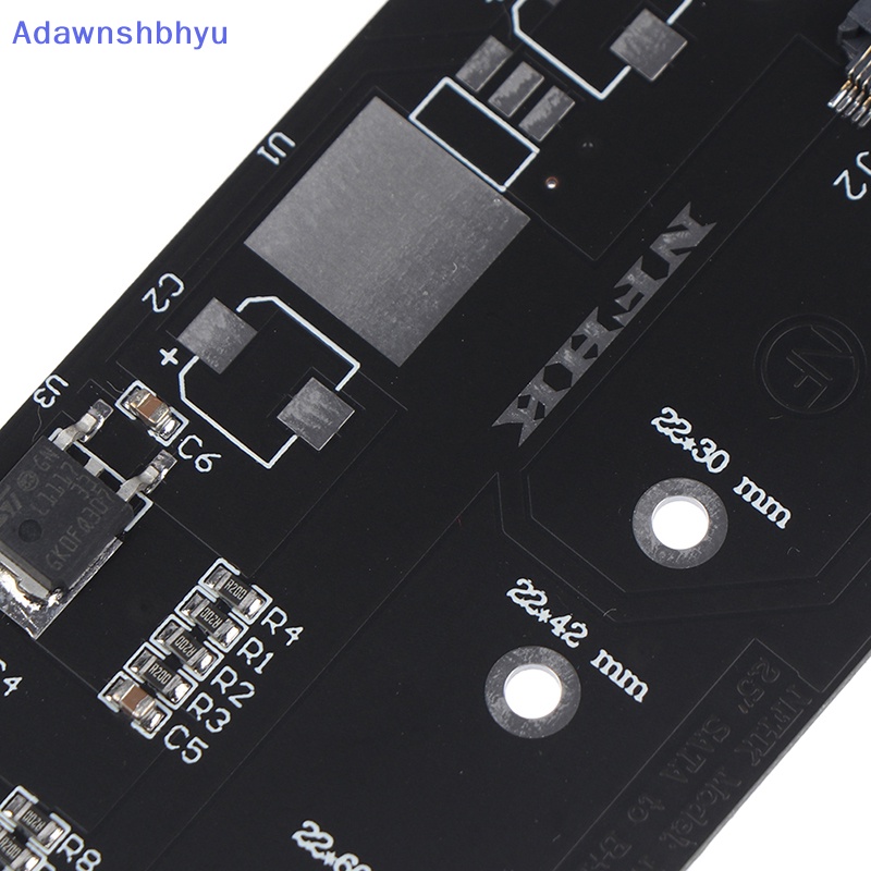 Adhyu B+m Kunci sata m.2 ngff ssd to sata 3naik m.2 to sata adapter Kartu Ekspanding ID