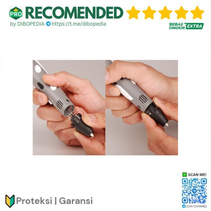 

3D Stereoscopic Printing Pen for 3D Drawing - White/Black - BEST PRODUCT