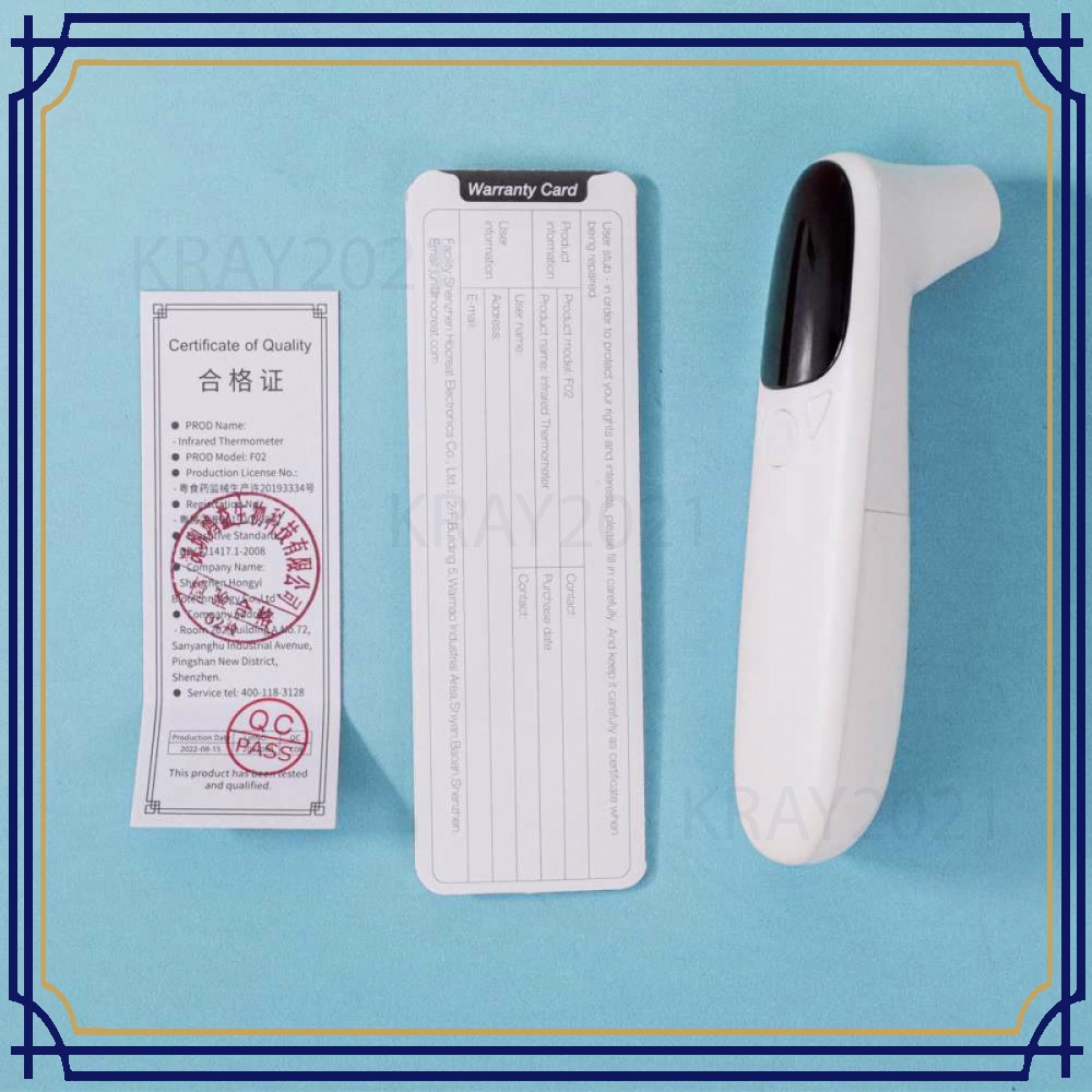 Thermometer Suhu Tubuh Digital Infrared Non Contact - HL674