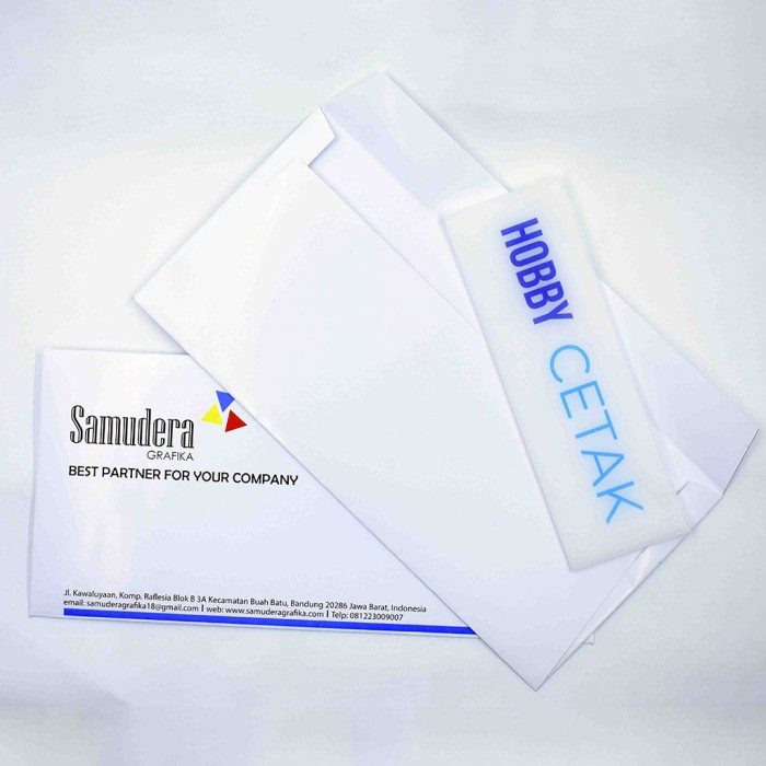 

Cetak Amplop Putih Custom No. 90 11x23cm 1 Box - Cetak 1 sisi