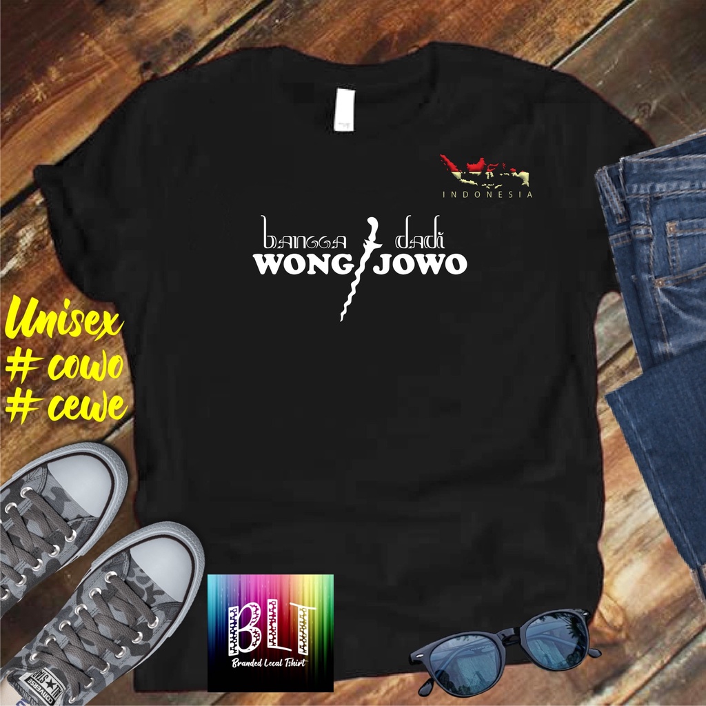 COD/KAOS Bangga Jadi Wong Jowo / kaos pria kaos murah wanita pria distro