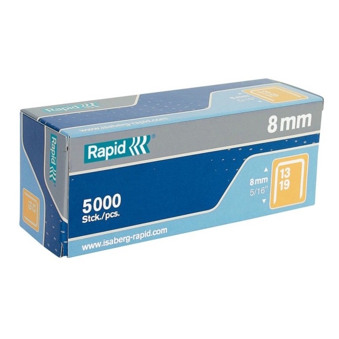 Isi Staples Tembak Gun Tacker 13/19 8mm - Refill Staples 13/8 mm - Isi Ulang Staples Tembak