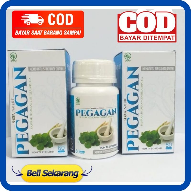 Ekstrak PEGAGAN Shofa Nature Asli 100% - Kapsul Pegagan Original Menambah Daya Ingat dan Nutrisi Kec