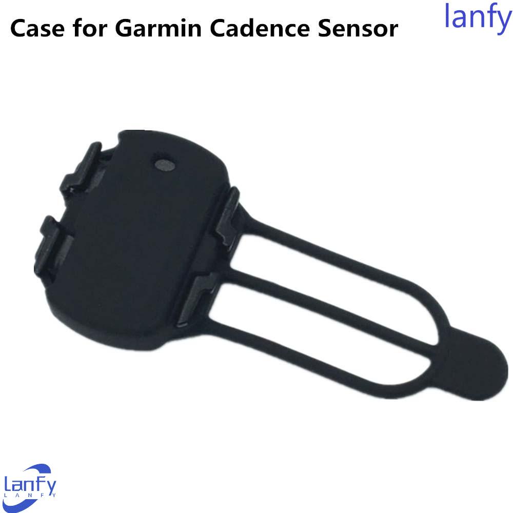 Lanfy Cover Pelindung Sensor Irama Sepeda Hitam Sensor Irama Untuk Garmin Silikon Speed Cadence Pelindung Case