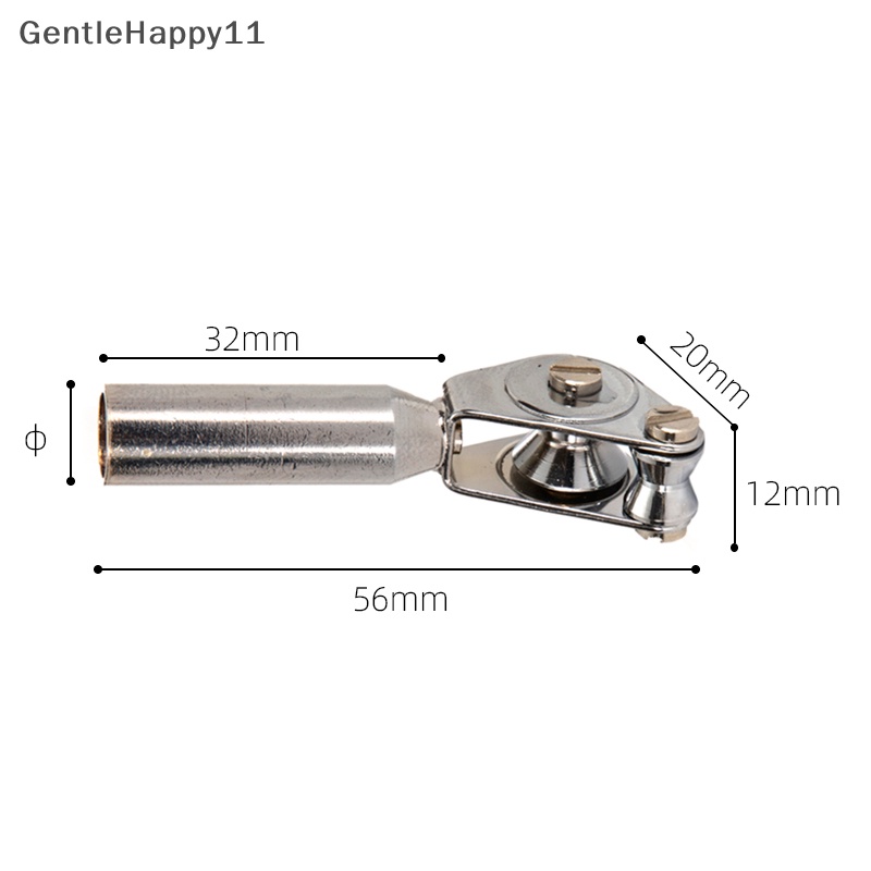 Gentlehappy Roller Tip Top End Ring Guide Diy Joran Pancing Perbaikan Bangunan Pengganti id