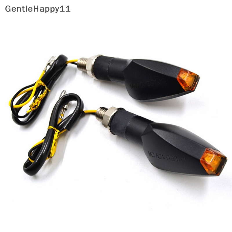 Gentlehappy 14LED Lampu Sein Sepeda Motor Amber Light Indikator Universal 12V id