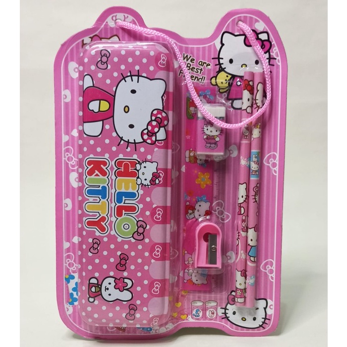 

SALE BOS Set Alat Tulis Fancy/Stationery Set/Fancy Set/Kado/Souvenir Anak - 2. Hello Kitty TERMURAH