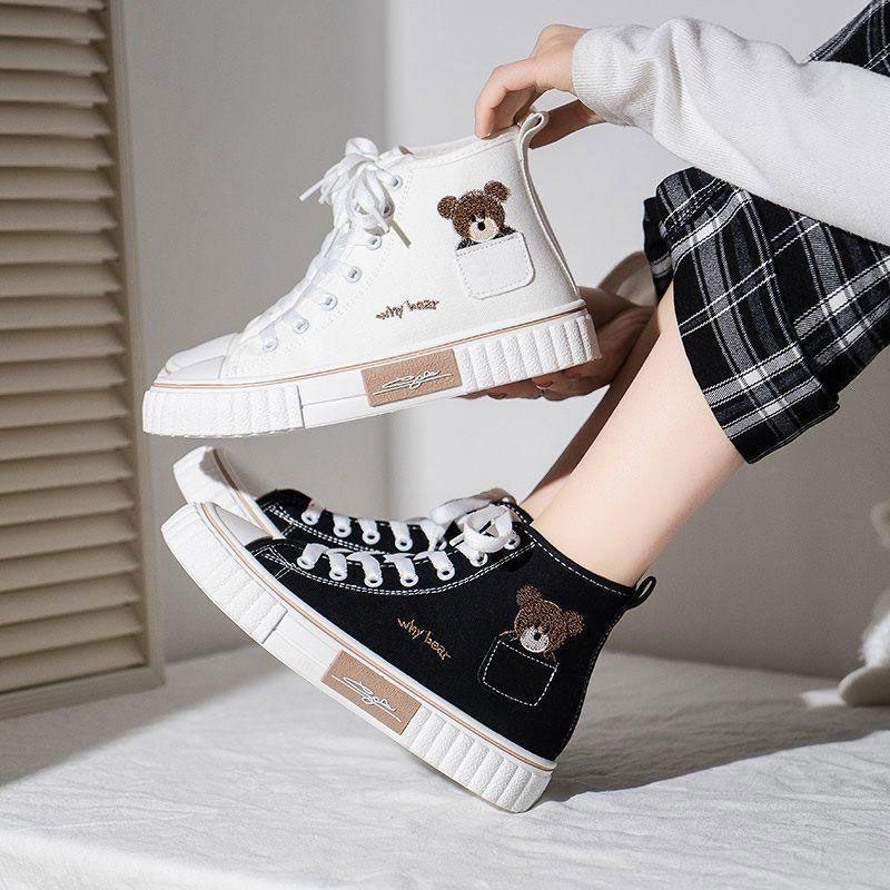 JILITU Sepatu Canvas  Import 2Tali fashion trend korean  SW-08