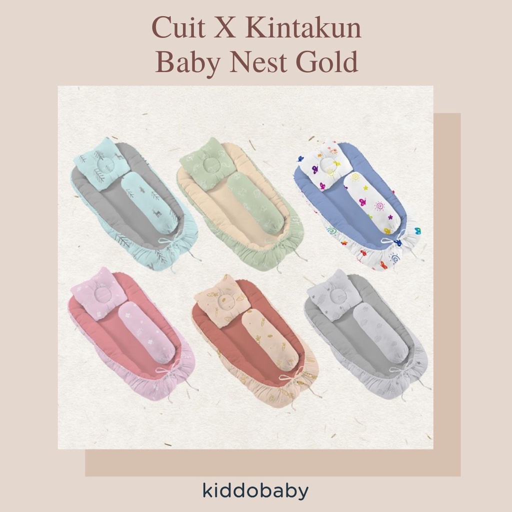 Cuit X Kintakun Baby Nest Gold | Kasur Bayi